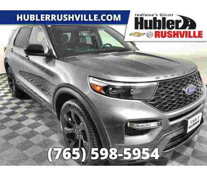 2022UsedFordUsedExplorer is a Grey 2022 Ford Explorer Car for Sale in Rushville IN