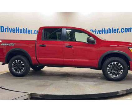 2023UsedNissanUsedTitan is a Red 2023 Nissan Titan Car for Sale in Indianapolis IN
