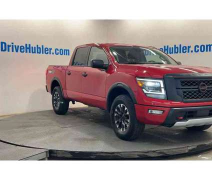 2023UsedNissanUsedTitan is a Red 2023 Nissan Titan Car for Sale in Indianapolis IN