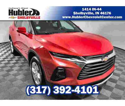2021UsedChevroletUsedBlazer is a Red 2021 Chevrolet Blazer Car for Sale in Shelbyville IN