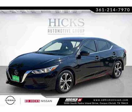 2022UsedNissanUsedSentra is a Black 2022 Nissan Sentra Car for Sale in Corpus Christi TX