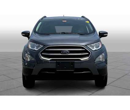 2018UsedFordUsedEcoSport is a Grey 2018 Ford EcoSport Car for Sale in Saco ME