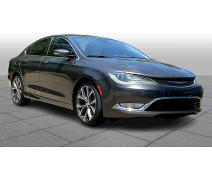 2015UsedChryslerUsed200 is a Grey 2015 Chrysler 200 Model Car for Sale in Tulsa OK
