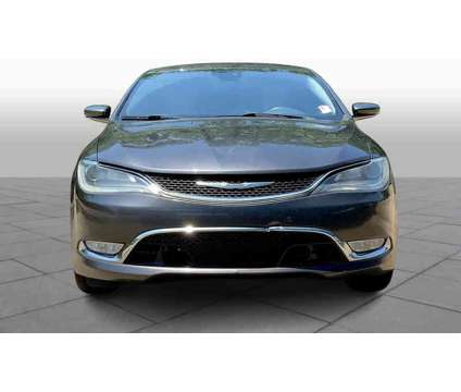 2015UsedChryslerUsed200 is a Grey 2015 Chrysler 200 Model Car for Sale in Tulsa OK