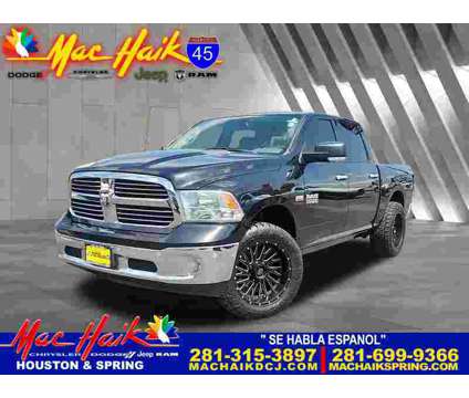 2018UsedRamUsed1500 is a Black 2018 RAM 1500 Model Car for Sale in Houston TX