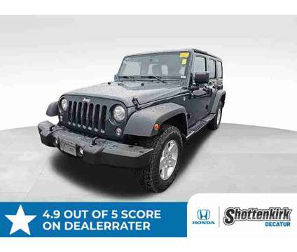 2018UsedJeepUsedWrangler Unlimited is a 2018 Jeep Wrangler Unlimited Car for Sale in Decatur AL