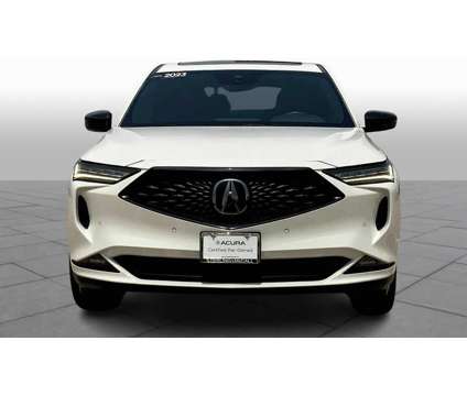2023UsedAcuraUsedMDX is a Silver, White 2023 Acura MDX Car for Sale in Houston TX