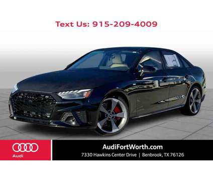 2024NewAudiNewA4 is a Black 2024 Audi A4 Car for Sale in Benbrook TX