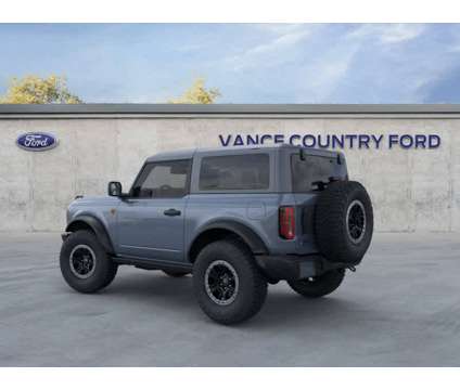 2024NewFordNewBronco is a Blue, Grey 2024 Ford Bronco Car for Sale in Guthrie OK