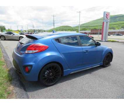 2016 Hyundai Veloster Turbo Rally Edition is a Blue 2016 Hyundai Veloster Turbo Car for Sale in Pulaski VA