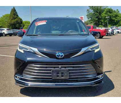 2022 Toyota Sienna Platinum is a Black 2022 Toyota Sienna Car for Sale in Trevose PA