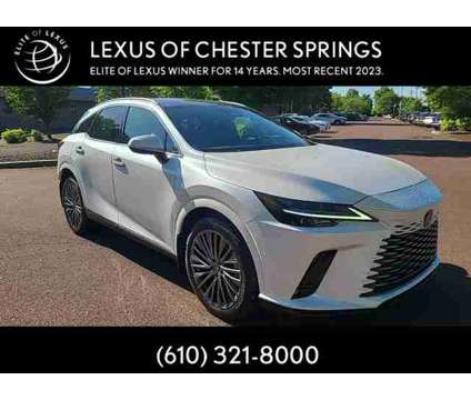 2024 Lexus RX RX 350 Luxury is a White 2024 Lexus RX Car for Sale in Chester Springs PA