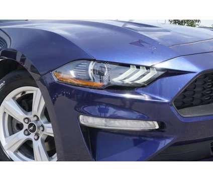 2019 Ford Mustang EcoBoost is a Blue 2019 Ford Mustang EcoBoost Car for Sale in San Antonio TX