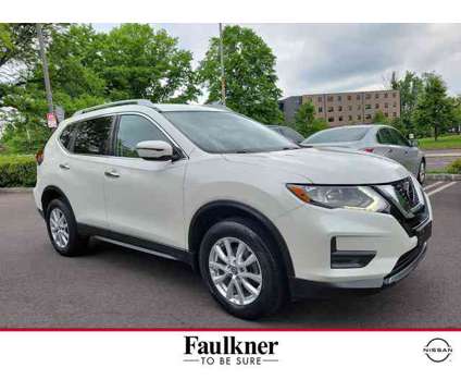 2018 Nissan Rogue SV is a White 2018 Nissan Rogue SV Car for Sale in Jenkintown PA