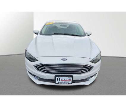 2017 Ford Fusion SE is a White 2017 Ford Fusion SE Car for Sale in Harvard IL