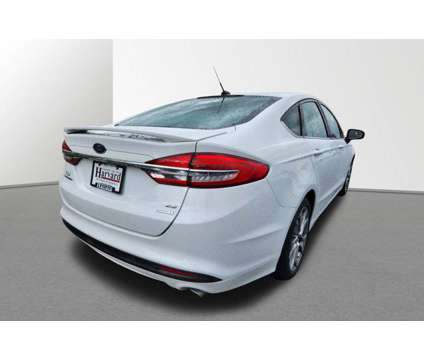 2017 Ford Fusion SE is a White 2017 Ford Fusion SE Car for Sale in Harvard IL