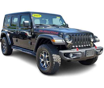 2021 Jeep Wrangler Unlimited Rubicon is a Black 2021 Jeep Wrangler Unlimited Car for Sale in Cherry Hill NJ
