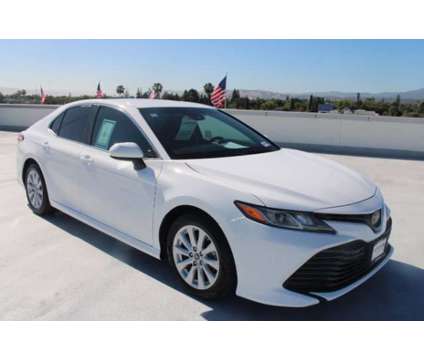 2018 Toyota Camry LE is a White 2018 Toyota Camry LE Car for Sale in San Jose CA