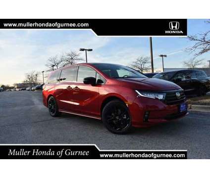 2024 Honda Odyssey Sport is a Red 2024 Honda Odyssey Car for Sale in Gurnee IL