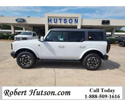 2024 Ford Bronco Outer Banks is a White 2024 Ford Bronco Car for Sale in Moultrie GA