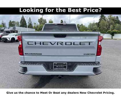 2024 Chevrolet Silverado 1500 Custom is a Grey 2024 Chevrolet Silverado 1500 Custom Car for Sale in Portland OR