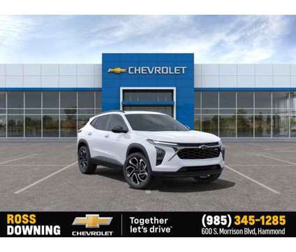 2025 Chevrolet Trax 2RS is a White 2025 Chevrolet Trax Car for Sale in Hammond LA
