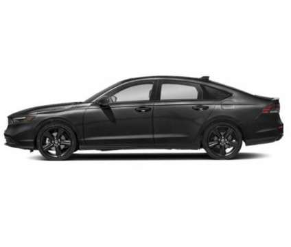 2024 Honda Accord Hybrid Sport-L is a Black 2024 Honda Accord Hybrid Hybrid in Ridgeland MS