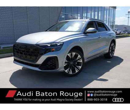 2024 Audi Q8 Premium Plus is a Silver 2024 Car for Sale in Baton Rouge LA