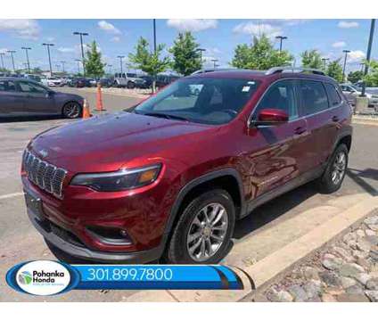 2020 Jeep Cherokee Latitude Plus is a Red 2020 Jeep Cherokee Latitude Car for Sale in Capitol Heights MD