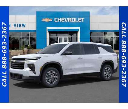 2024 Chevrolet Traverse FWD LS is a White 2024 Chevrolet Traverse FWD LS Car for Sale in Upland CA