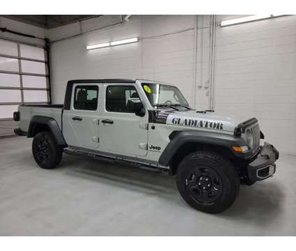 2023 Jeep Gladiator Sport is a Silver 2023 Car for Sale in Wilkes Barre PA