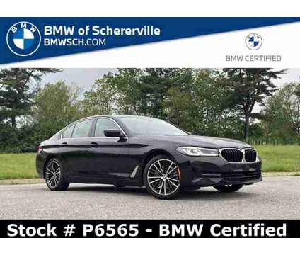 2021 BMW 5 Series 530i xDrive is a Black 2021 BMW 5-Series Car for Sale in Schererville IN