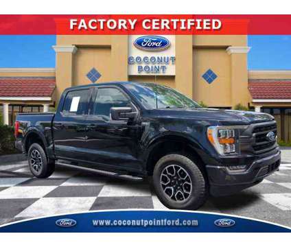 2022 Ford F-150 XLT is a Black 2022 Ford F-150 XLT Car for Sale in Estero FL