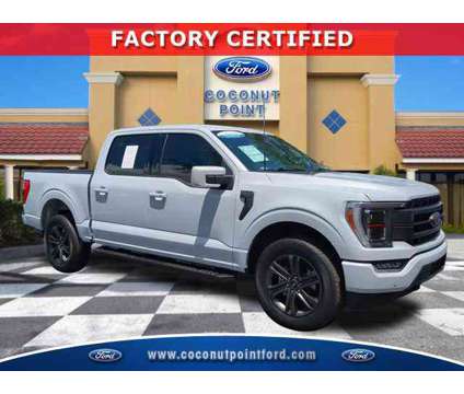 2022 Ford F-150 LARIAT is a White 2022 Ford F-150 Lariat Car for Sale in Estero FL
