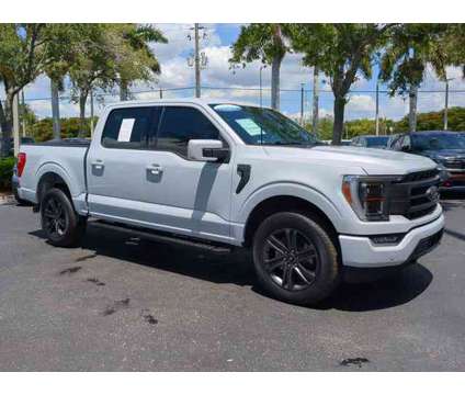 2022 Ford F-150 LARIAT is a White 2022 Ford F-150 Lariat Car for Sale in Estero FL