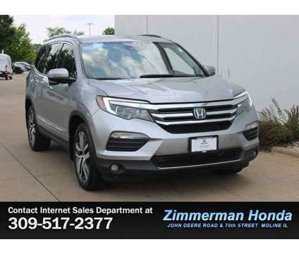 2017 Honda Pilot Touring is a Silver 2017 Honda Pilot Touring Car for Sale in Moline IL