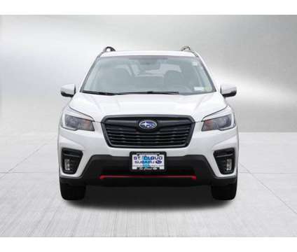 2021 Subaru Forester Sport is a White 2021 Subaru Forester 2.5i Car for Sale in Saint Cloud MN