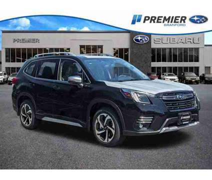 2024 Subaru Forester Touring is a Black 2024 Subaru Forester 2.5i Car for Sale in Branford CT