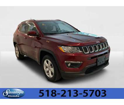 2021 Jeep Compass Latitude is a Red 2021 Jeep Compass Latitude SUV in Saratoga Springs NY
