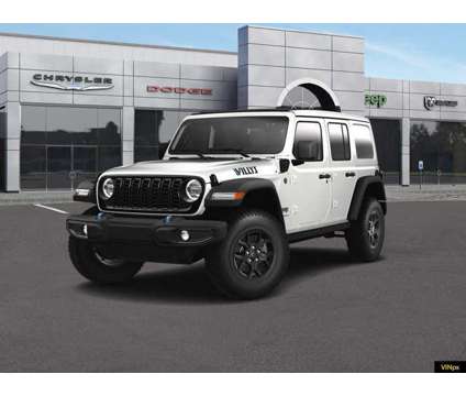 2024 Jeep Wrangler Willys 4xe is a White 2024 Jeep Wrangler Car for Sale in Wilkes Barre PA
