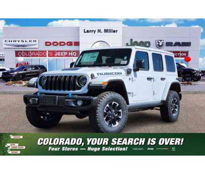 2024 Jeep Wrangler 4xe Rubicon X is a White 2024 Jeep Wrangler Car for Sale in Denver CO