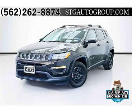 2018 Jeep Compass Sport is a Black 2018 Jeep Compass Sport SUV in Bellflower CA