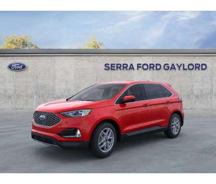 2024 Ford Edge SEL is a Red 2024 Ford Edge SEL Car for Sale in Traverse City MI