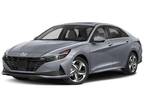 2021 Hyundai Elantra Hybrid Blue