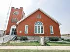 Fairmount, Charming brick church with stained glass windows