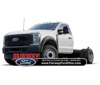 2024 Ford F-550SD DRW is a White 2024 Ford F-550 Car for Sale in Canfield OH