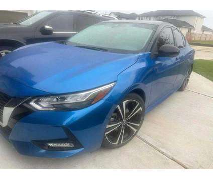 2021 Nissan Sentra for sale is a Blue 2021 Nissan Sentra 1.8 Trim Car for Sale in Houston TX