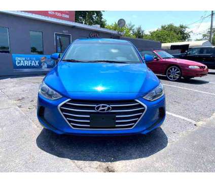 2017 Hyundai Elantra for sale is a Blue 2017 Hyundai Elantra Car for Sale in Orlando FL