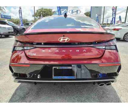 2024 Hyundai Elantra N Line is a Red 2024 Hyundai Elantra Car for Sale in Cocoa FL