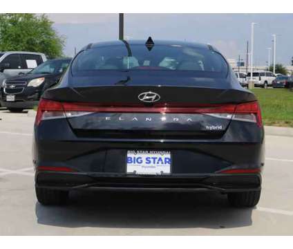 2023 Hyundai Elantra Hybrid Limited is a Black 2023 Hyundai Elantra Hybrid in Friendswood TX